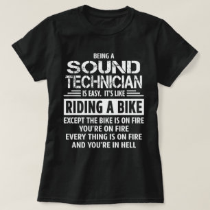 T-shirt Technicien du son