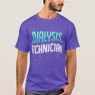 T-shirt Technicien en dialyse Fierté Nephrologie Tech
