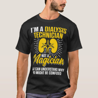 T-shirt Technicien en dialyse Magicien Nephrologie Tech
