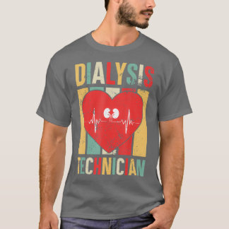T-shirt Technicien en dialyse Technique de néphrologie car