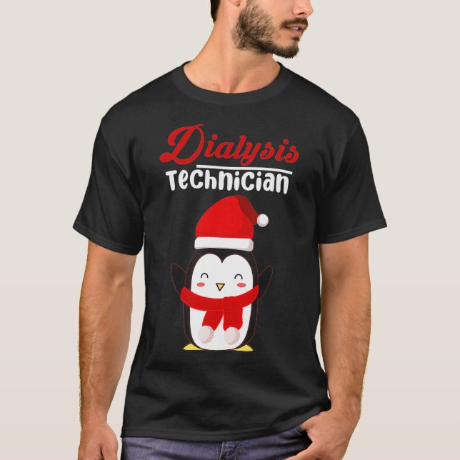 T-shirt Technicien en dialyse Transfusion technologie de N (Devant)