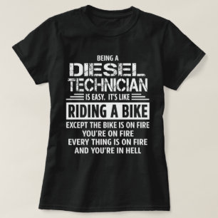 T-shirt Technicien en diesel
