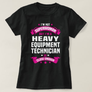 T-shirt Technicien en équipement lourd