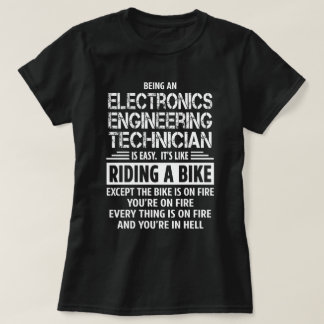 T-shirt Technicien en génie électronique