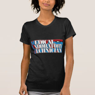 T-SHIRT TECHNICIEN EN LABORATOIRE MÉDICALE MLT TECHNIQUE E