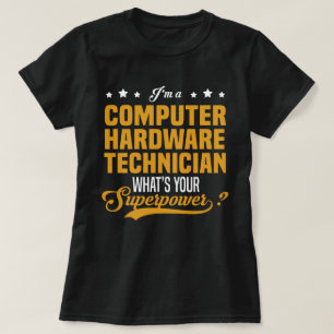 T-shirt Technicien en matériel informatique