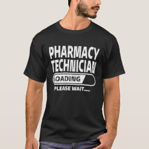 T-shirt Technicien en pharmacie chargement de la pharmacie