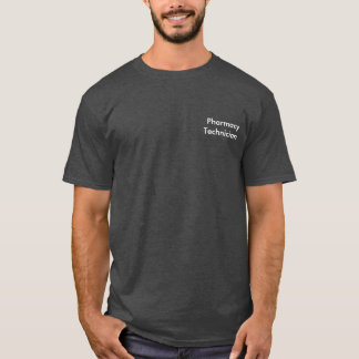 T-shirt Technicien en pharmacie pourpre