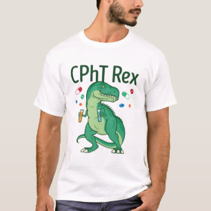 T-shirt Technicien en pharmacie Tech CPhT Rex