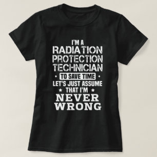 T-shirt Technicien en radioprotection