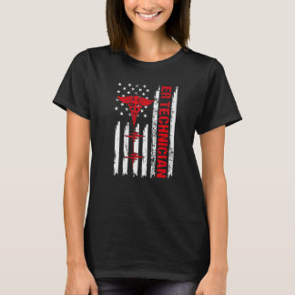 T-shirt Technicien en salle d'urgence Technicien technicie