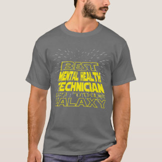 T-shirt Technicien en santé mentale Funny Cool Galaxy Job5