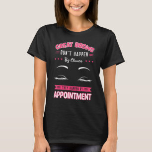T-shirt Technicien Esthétique Brow