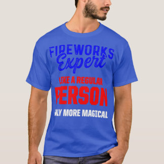 T-shirt Technicien expert Fireworks 4 juillet (3)
