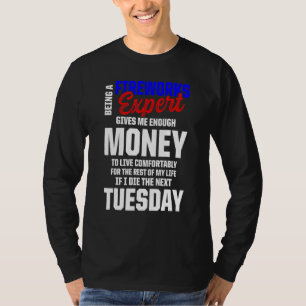 T-shirt Technicien expert Fireworks 4 juillet 6