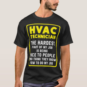 T-shirt Technicien HVAC Funny HVAC Tech Premium _34