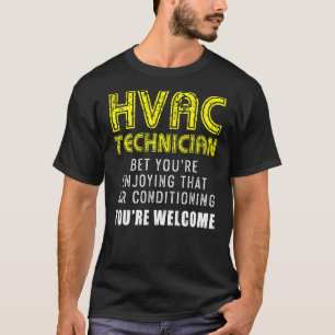 T-shirt Technicien Hvac Hvac Tech 2