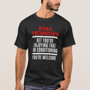 T-shirt Technicien Hvac Hvac Tech 6