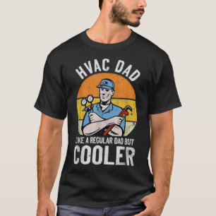 T-shirt Technicien Hvac Papa