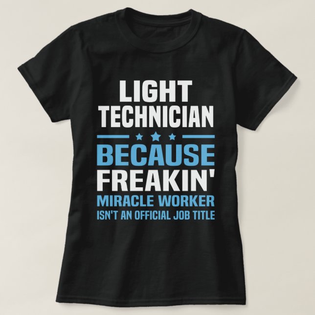 T-shirt Technicien léger (Design devant)