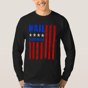 T-shirt Technicien Nail Tech Artiste Manicuriste 15
