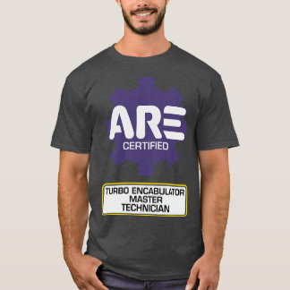 T-shirt Technicien principal de turbo Encabulator