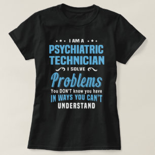 T-shirt Technicien psychiatrique