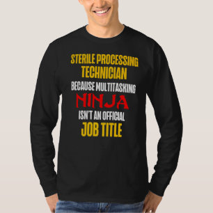 T-shirt Techniciens de traitement stérile Plan amusant Drô