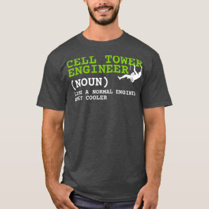 T-shirt Techniciens Ingénieurs De Cellules Et Monteur De T