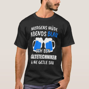 T-shirt Techniciens Réfrigérateurs Climatiseurs Réfrigérat
