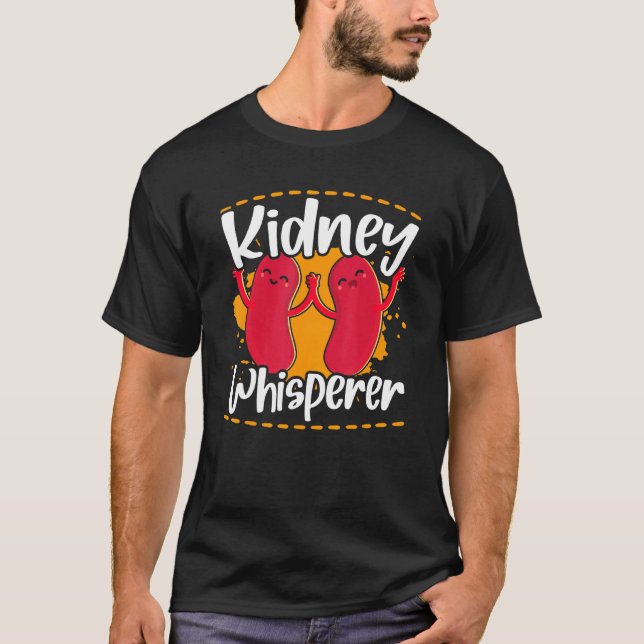 T-shirt Technique de dialyse des infirmières (Devant)