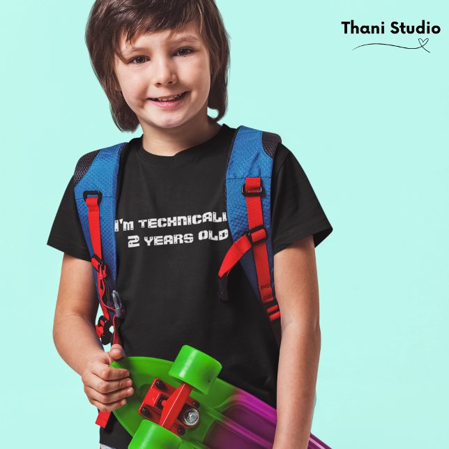 T-shirt Techniquement, j'ai... des années, Anniversaire de (Créateur téléchargé)