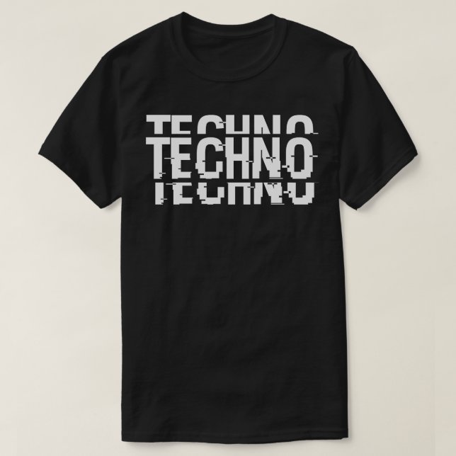 T-shirt techno audacieux (Design devant)