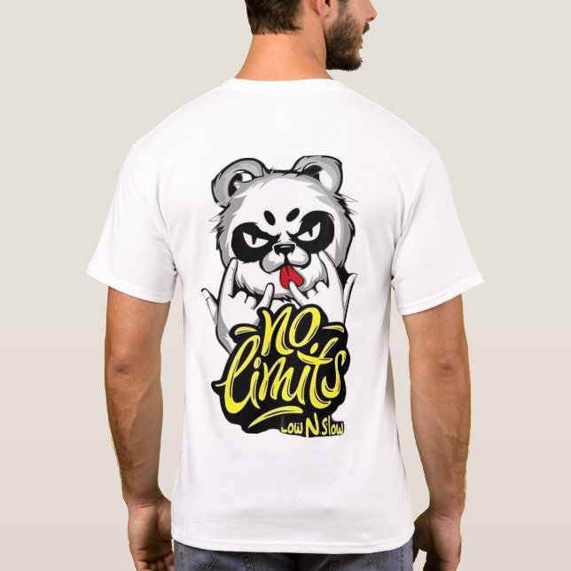T-shirt "TechNo Circuits : Low N Slow" (Dos)