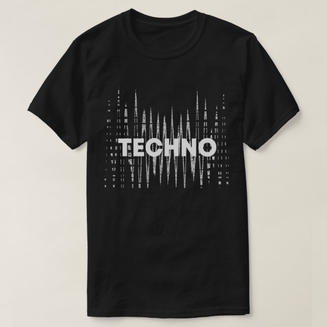 T-shirt Techno dérangé (Design devant)