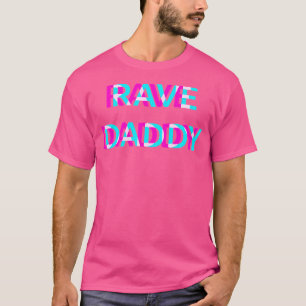 T-shirt Techno Papa Edm Festival est père