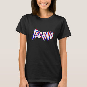 T-shirt Techno Raving Acid voir double effet de danse