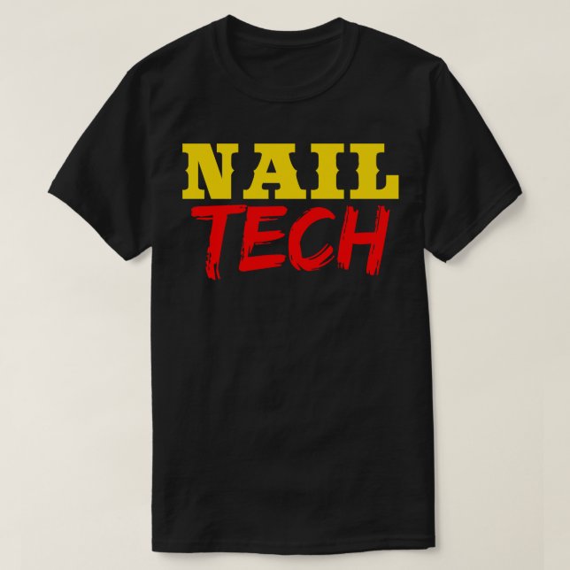 T-shirt Technologie de l'ongle (Design devant)