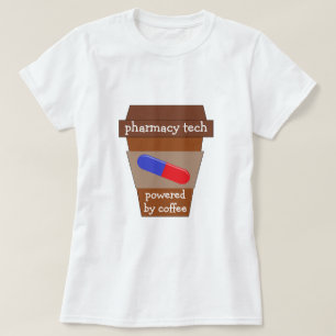 T-shirt Technologie de pharmacie actionnée par le café