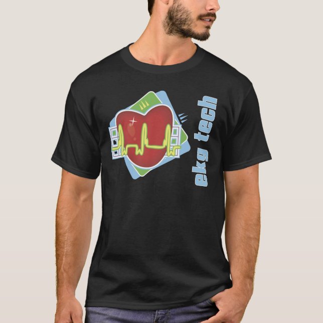T-shirt Technologie d'ECG (Devant)