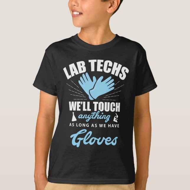 T-shirt Technologie drôle de laboratoire de semaine de (Devant)