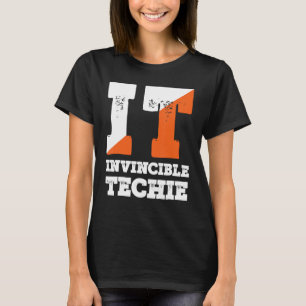 T-shirt Technologie invincible Programmeur Informatique Te