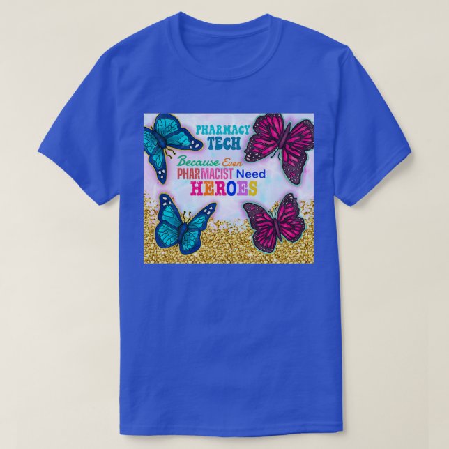 T-shirt Technologie pharmaceutique Parce Que Même Les Phar (Design devant)