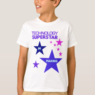 T-shirt Technologie Superstar chemise pour enfants