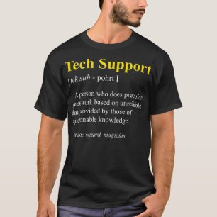 T-shirt Technologie Support Définition Chemin Funny Ordin
