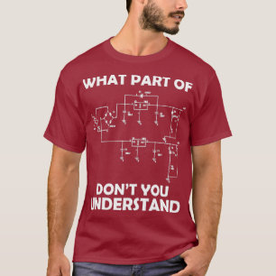 T-shirt Technologue des moteurs automobiles de l'électroni