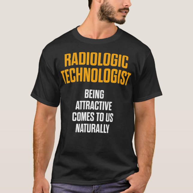 T-shirt Technologue en radiologie Rad Tech Radiol attracti (Devant)