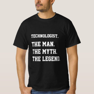 T-shirt Technologue L'Homme Le Mythe La Légende