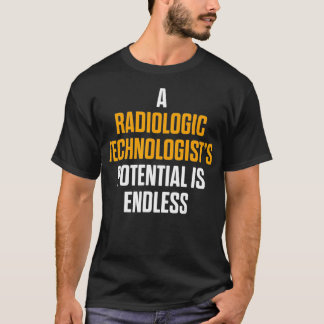 T-shirt Technologue radiologique Rad Tech Potentiel Radiol