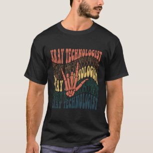 T-shirt Technologue Xray Pour Radiographe Ou Radiologie